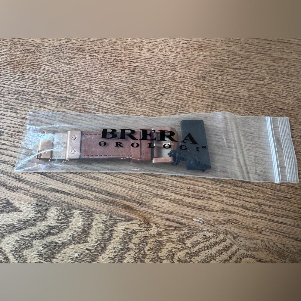 Brera Orologi Genuine Leather Watch Band